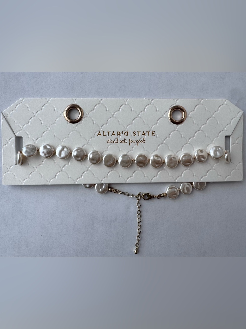 NWT Altar'd State Mermaid Pearl Necklace